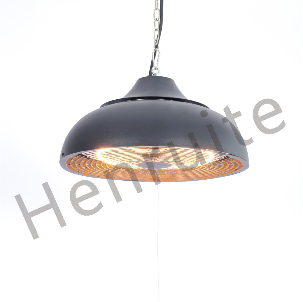 Wall mounted infrared patio heater